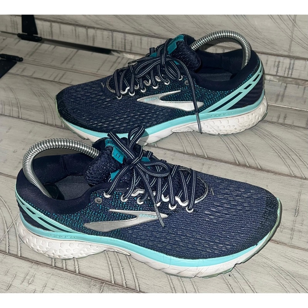 2019 Brooks Ghost 11 Blue/Aqua Women's Size 7.5